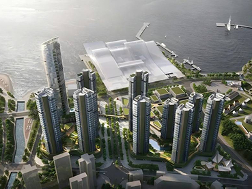 中信城开元湾府项目一期临时营销中心主体工程